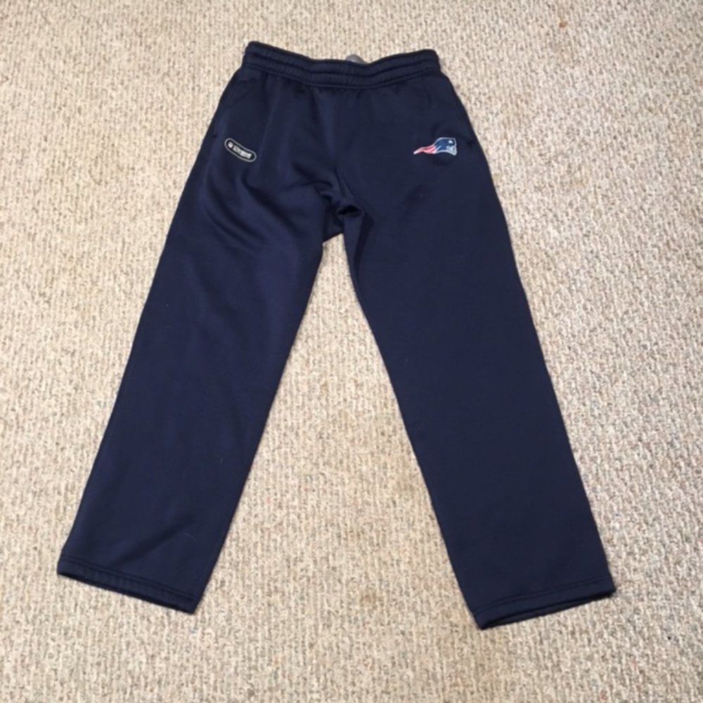 Under Armour NFL Combine Authentic New England Patriots Sweat Pants Blue Large